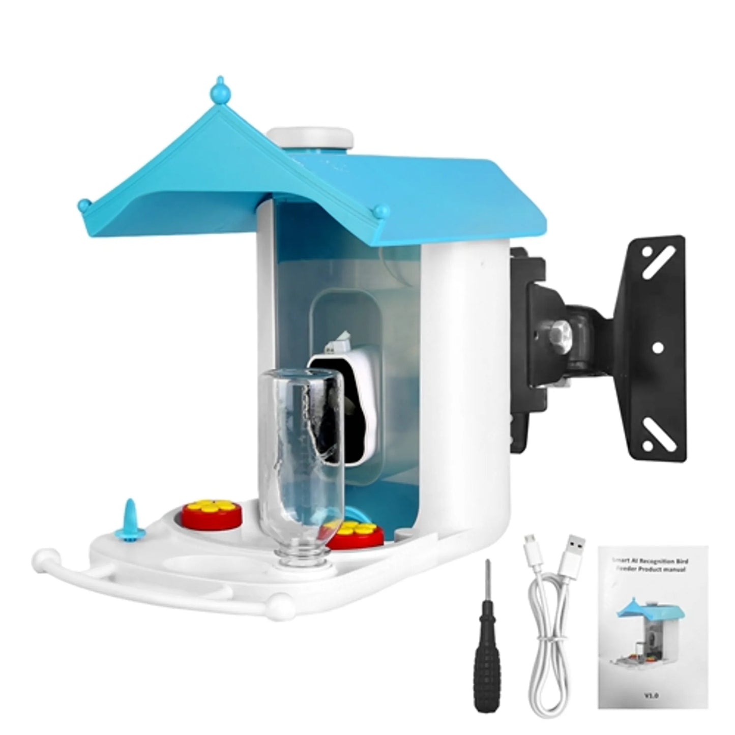 Solar Powered Smart Bird Feeder