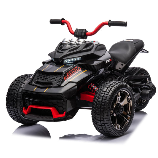 24V Freddo Spider 2 Seater Ride-On 3 Wheel Motorcycle