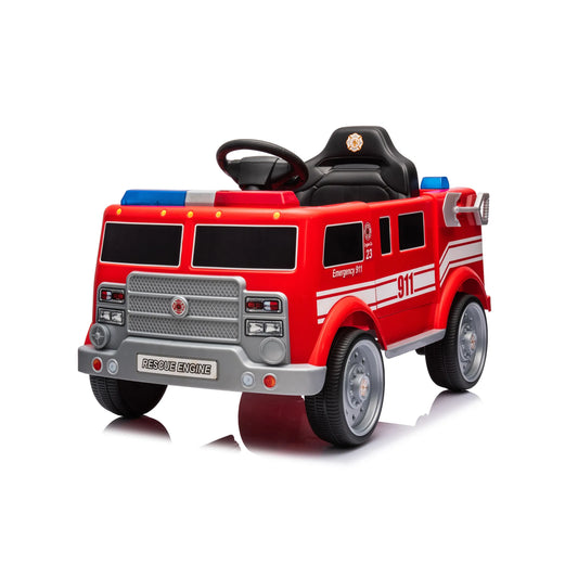 12V Freddo Firetruck 1 Seater Ride on